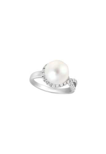 TOMEI TOMEI Ring, Diamond Pearl White Gold 750 (R1498) BACEEAC33E43F1GS_1