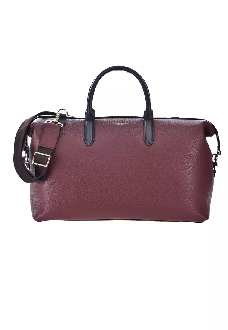 Charles Berkeley Durham Leather Duffle Bag (PB-19104)