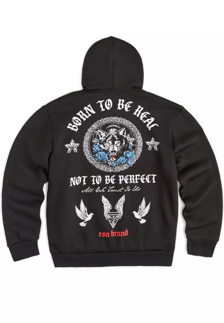 纽约市街头服饰 - TRUST NO 1 - 连帽衫 - 黑色