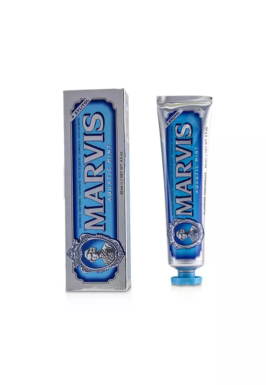 MARVIS - Aquatic Mint Toothpaste With Xylitol 85ml/4.5oz