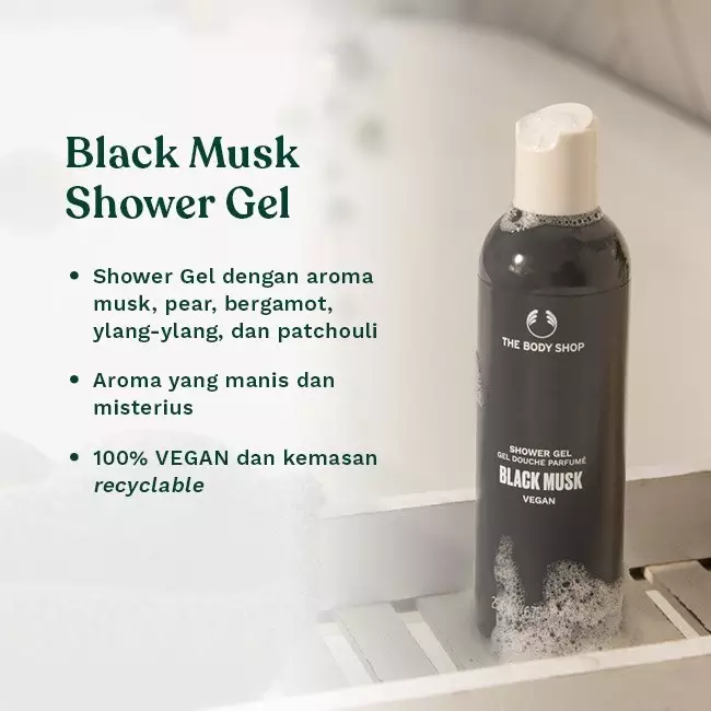 Black Musk Shower Gel 250Ml