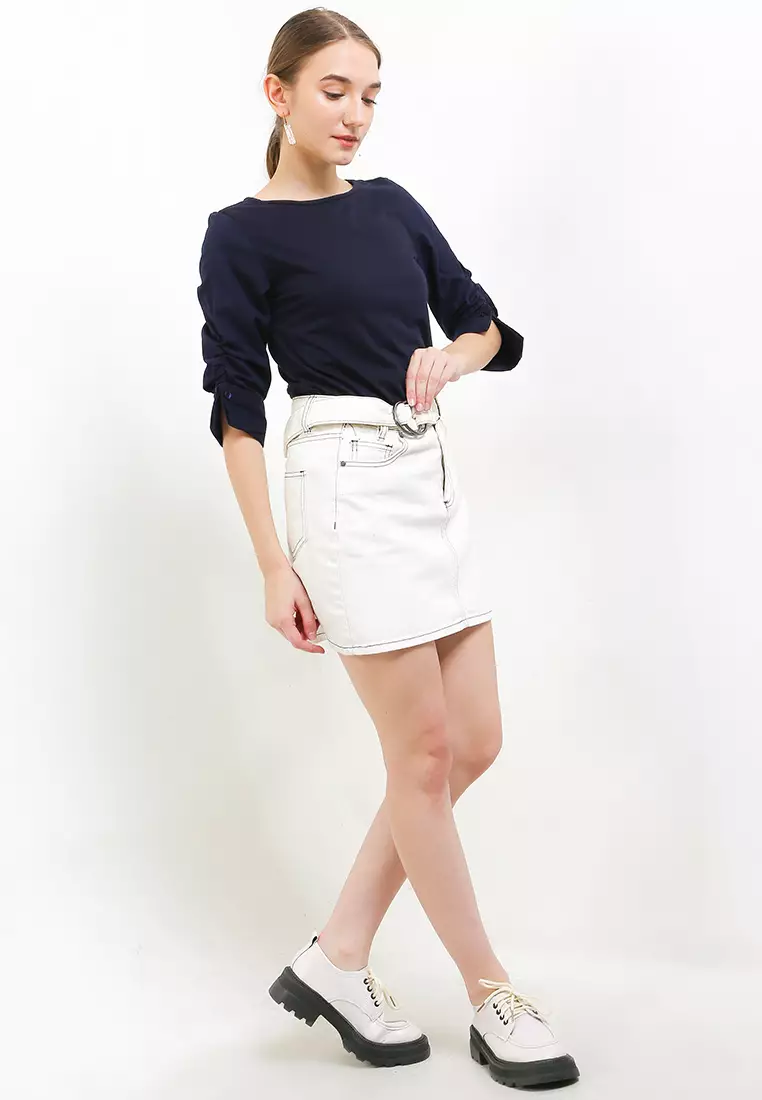 Jual X EIGHT Alie Blouses Original 2024 | ZALORA Indonesia