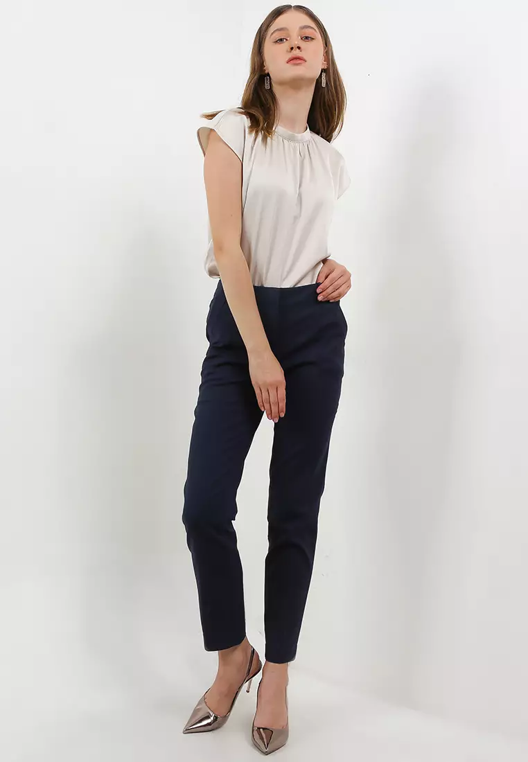 Femme Celana Formal Skinny Fit