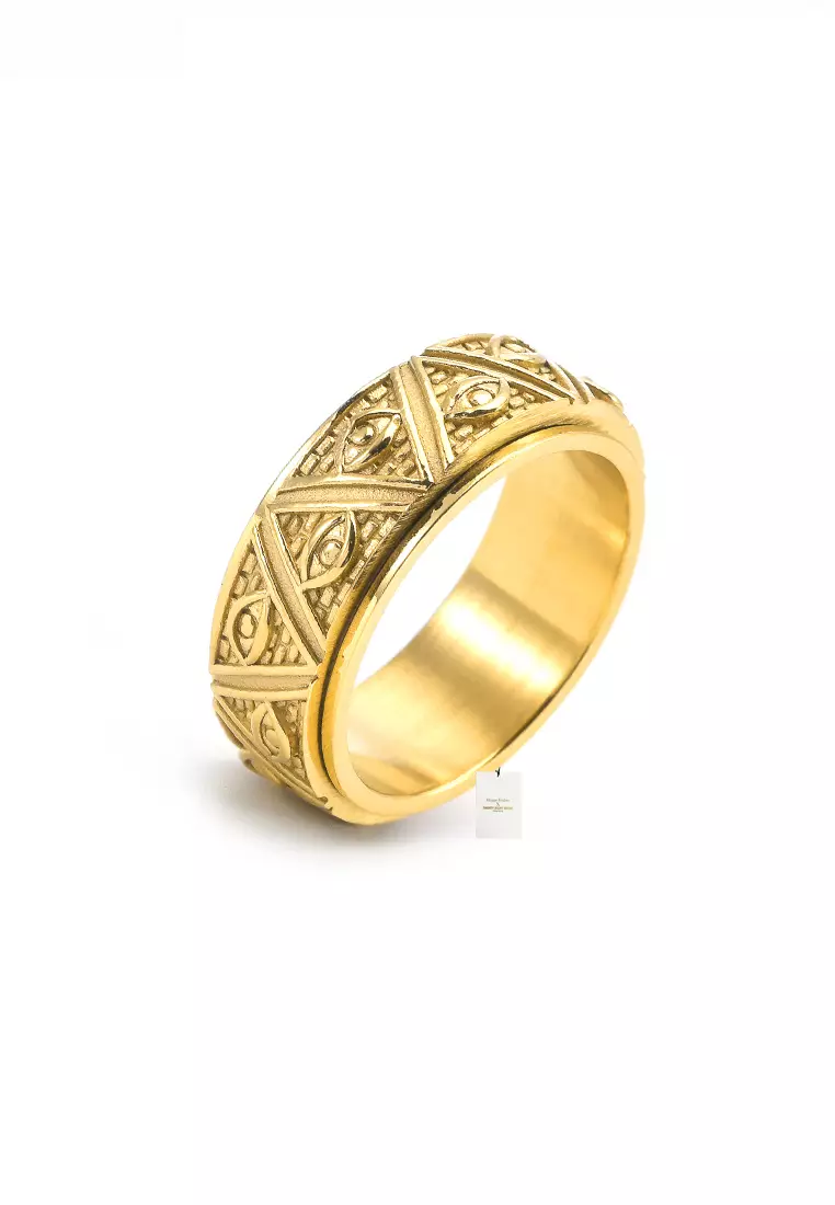 Gold outlet ring digain