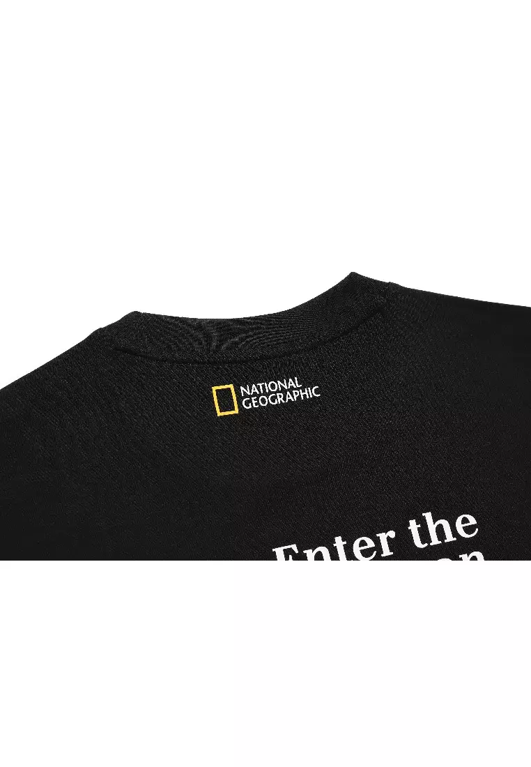 【NATIONAL GEOGRAPHIC】UNI DRYSIL GRAPHIC T-SHIRT National Geographic Unisex Graphic DrySil Short Sleeve Tee 1