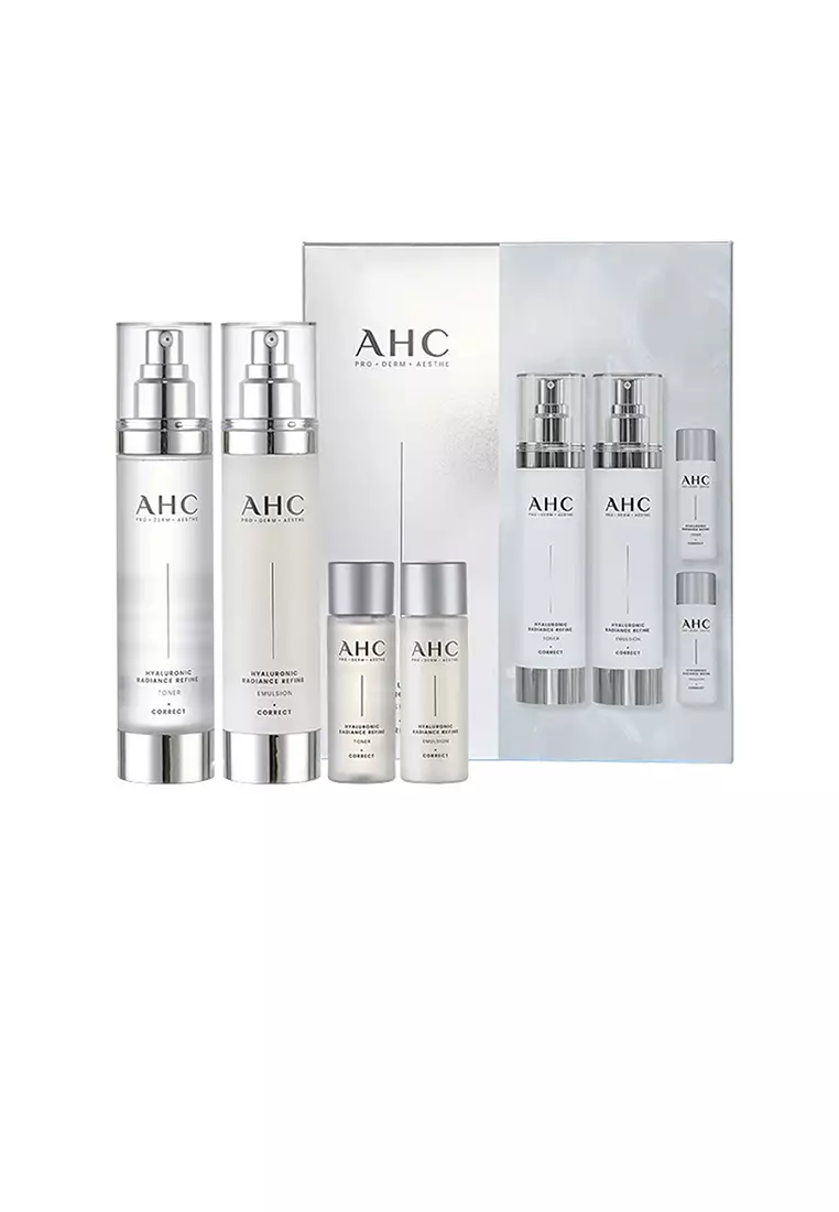 AHC - Hyaluronic Dewy Radiance Set | Set of 4 | Random Version