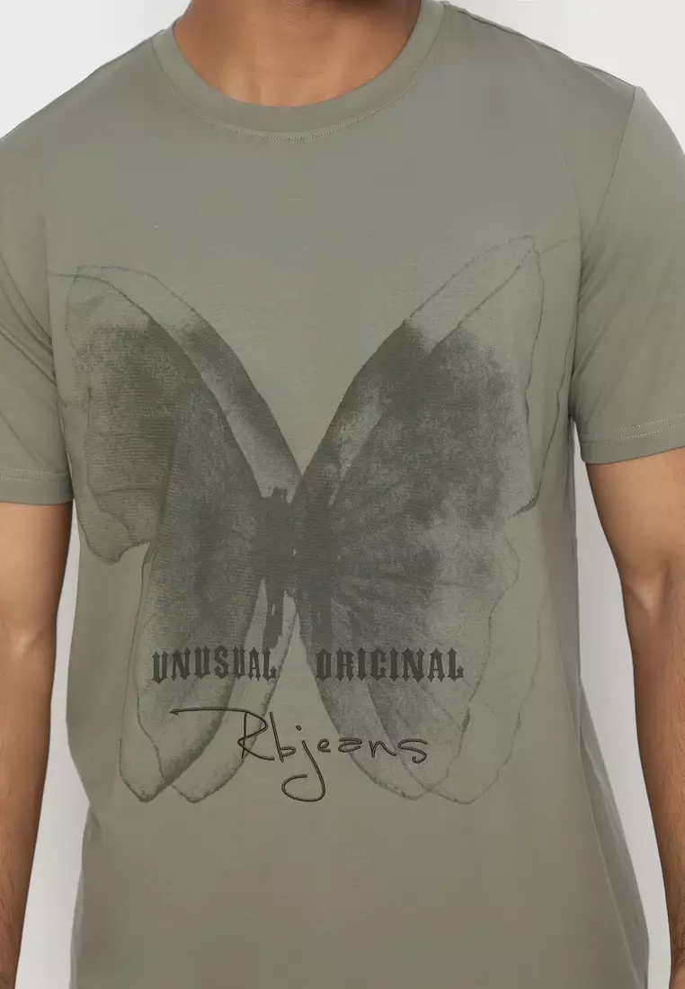 RBJ T-Shirt Cotton Spandex Pria 2562370031