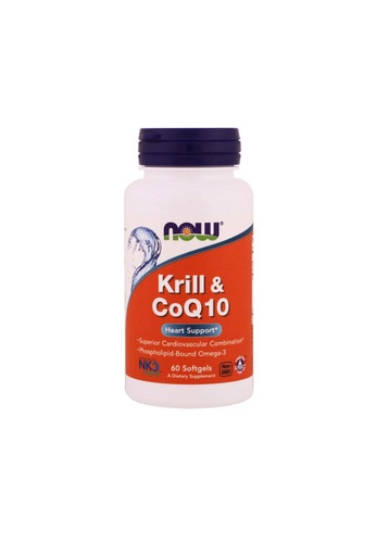 Now Foods Now Foods, Krill & CoQ10, 60 Softgels 23A4EES1896841GS_1