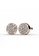Her Jewellery gold Round Earrings (Rose Gold) - Made with premium grade crystals from Austria HE210AC89GBUSG_1
