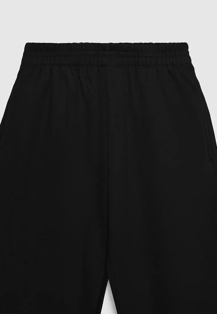 Women's Cuffed Elastic Waist Jogger Pants