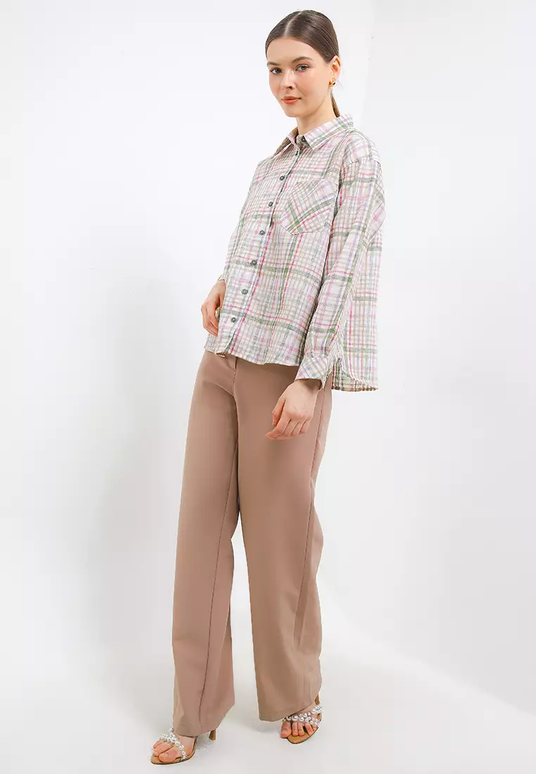 Triset Ladies Pakaian Wanita Blouse - LR304950111