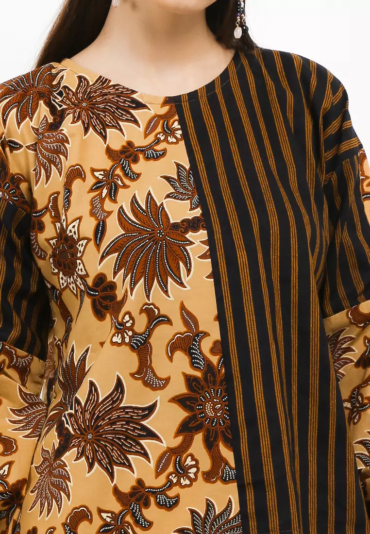 Bangua Stripe Blouse Batik