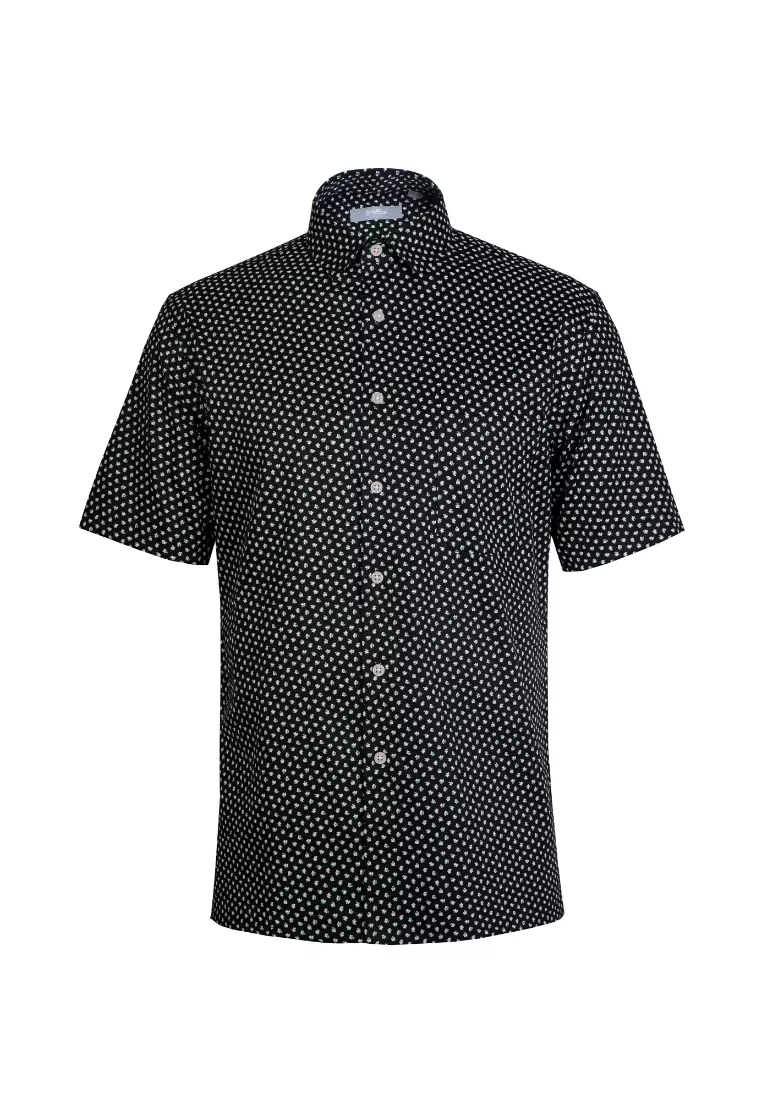 Casual short cheap sleeve shirts mens