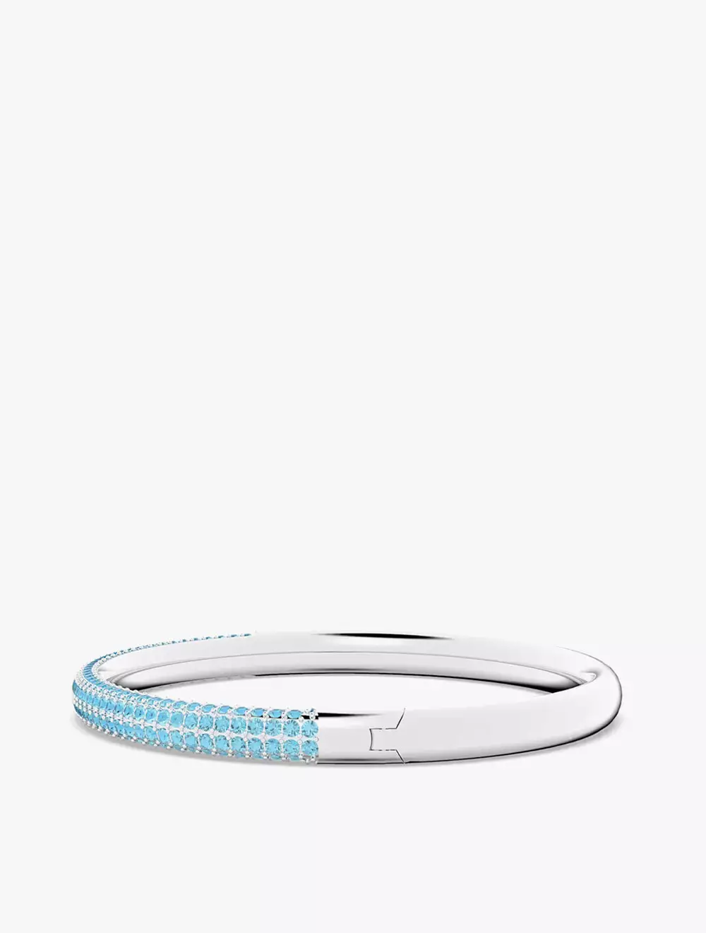 Dextera Bangle, Blue, Stainless Steel