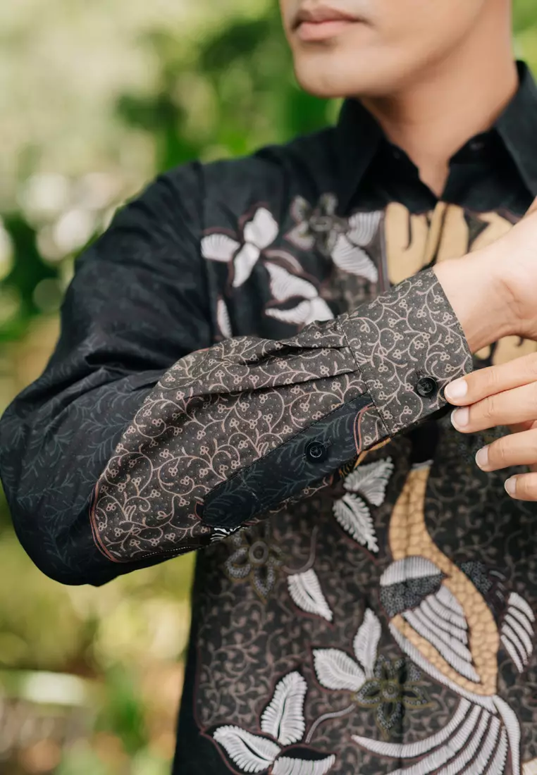 Hadinata Batik Kemeja Panjang Furing Superfine Rohan Roshni