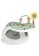 Mamas and Papas grey Baby Snug Floor Seat with Activity Tray - Pebble 68F65ES308A7C9GS_2