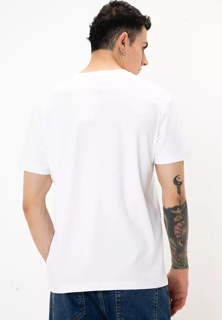 Concrete Mono Cutout Tee