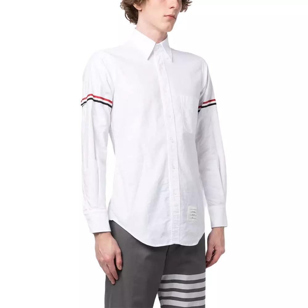 Armband Classic Cotton Shirt White