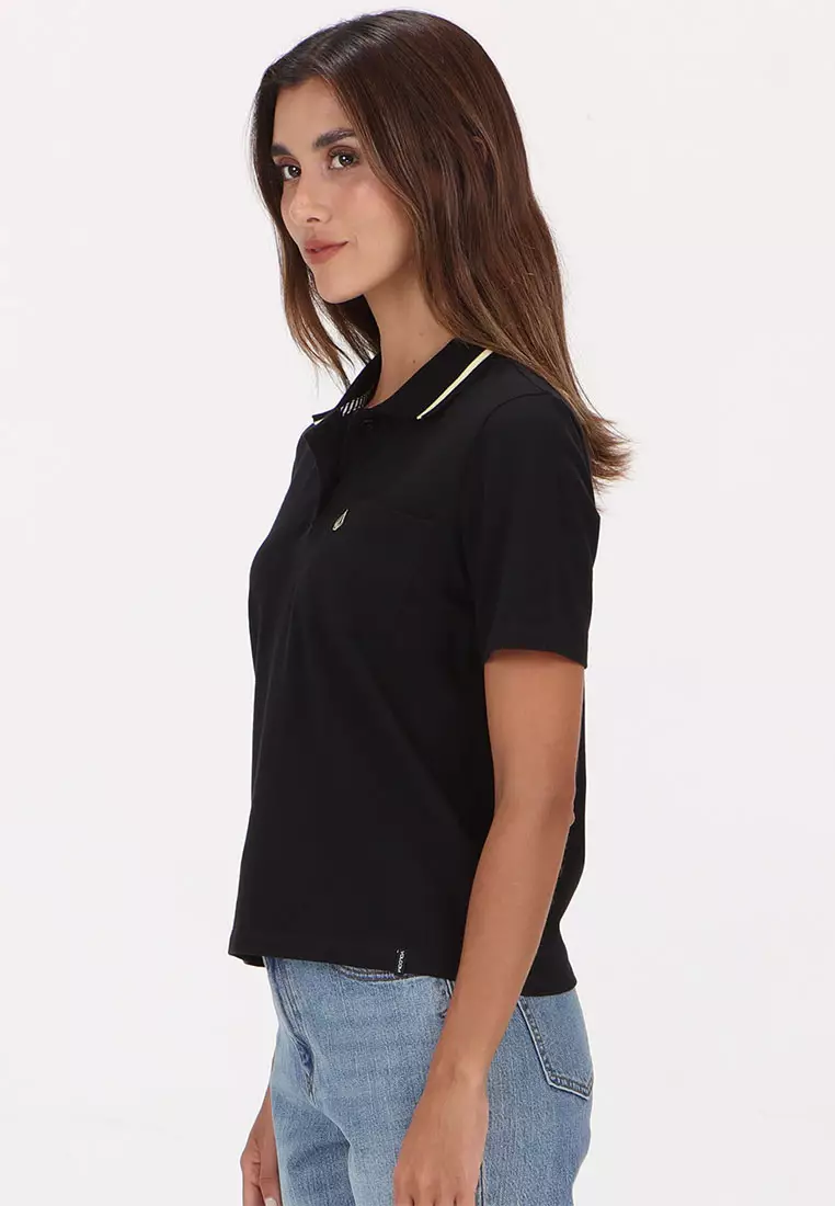 GPL ECLASSY SHORT SLEEVE POLO BLK