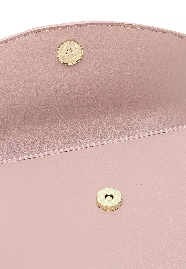 Women's Top Handle Bag / Sling Bag / Crossbody Bag - Pink