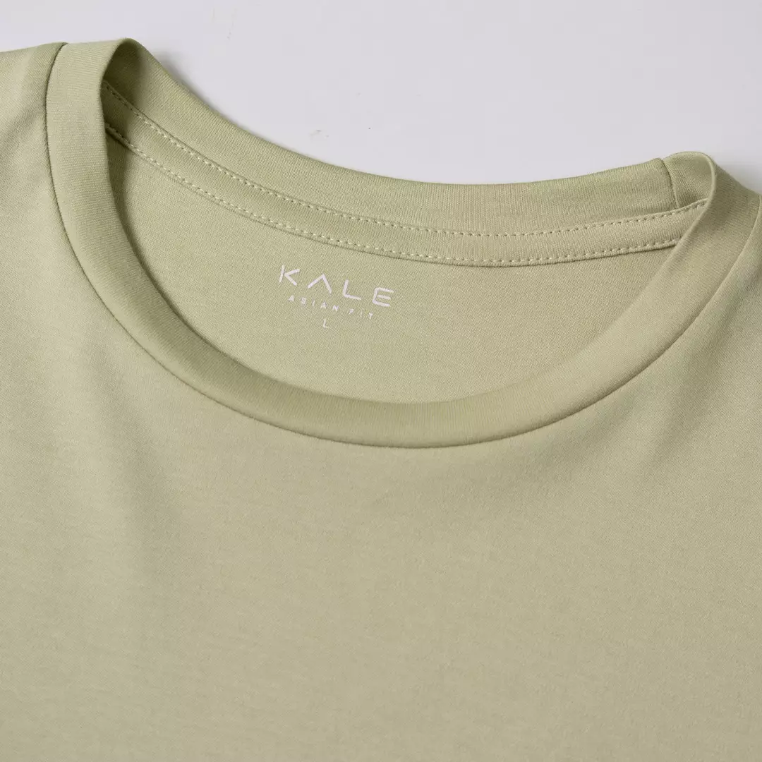 Kale JUNO BEIGE/ Cotton Cloudy / Atasan Kaos Pria / Kaos Basic Pria