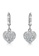 SO SEOUL silver Amora Heart Diamond Simulant Hoop Earrings and Necklace Set 35D78AC7DF4892GS_6