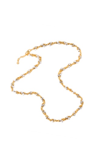 TOMEI gold Tomei Necklace, Yellow Gold 916 (SET-N2115-C-2C) (25.43G) 3FE7DACAB50CD1GS_1