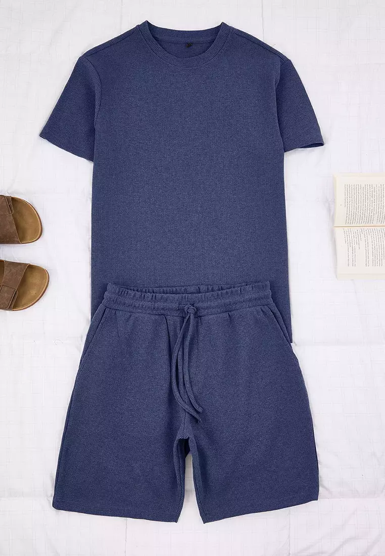 Mavi Regular Cut 3 Pack Textured Tracksuit Set Tmnss26Em00002