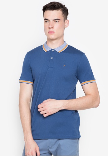 Buy Daniel Hechter Two Toned Collar Polo Shirt 2020 Online Zalora Philippines