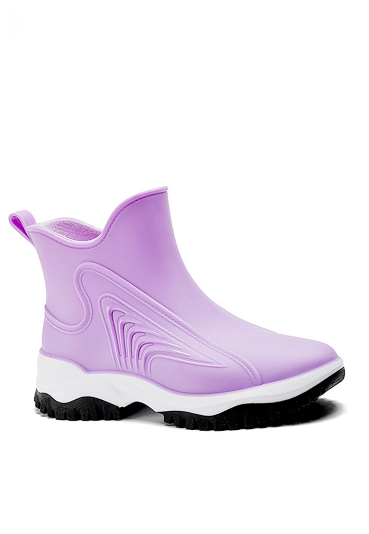 VANSA Stylish Contrast Short Rain Boots VSW-R43