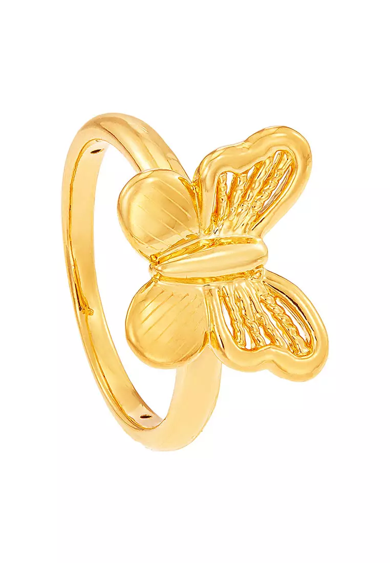 HABIB 999/24K Yellow Gold Ring R9ACF0824-FP