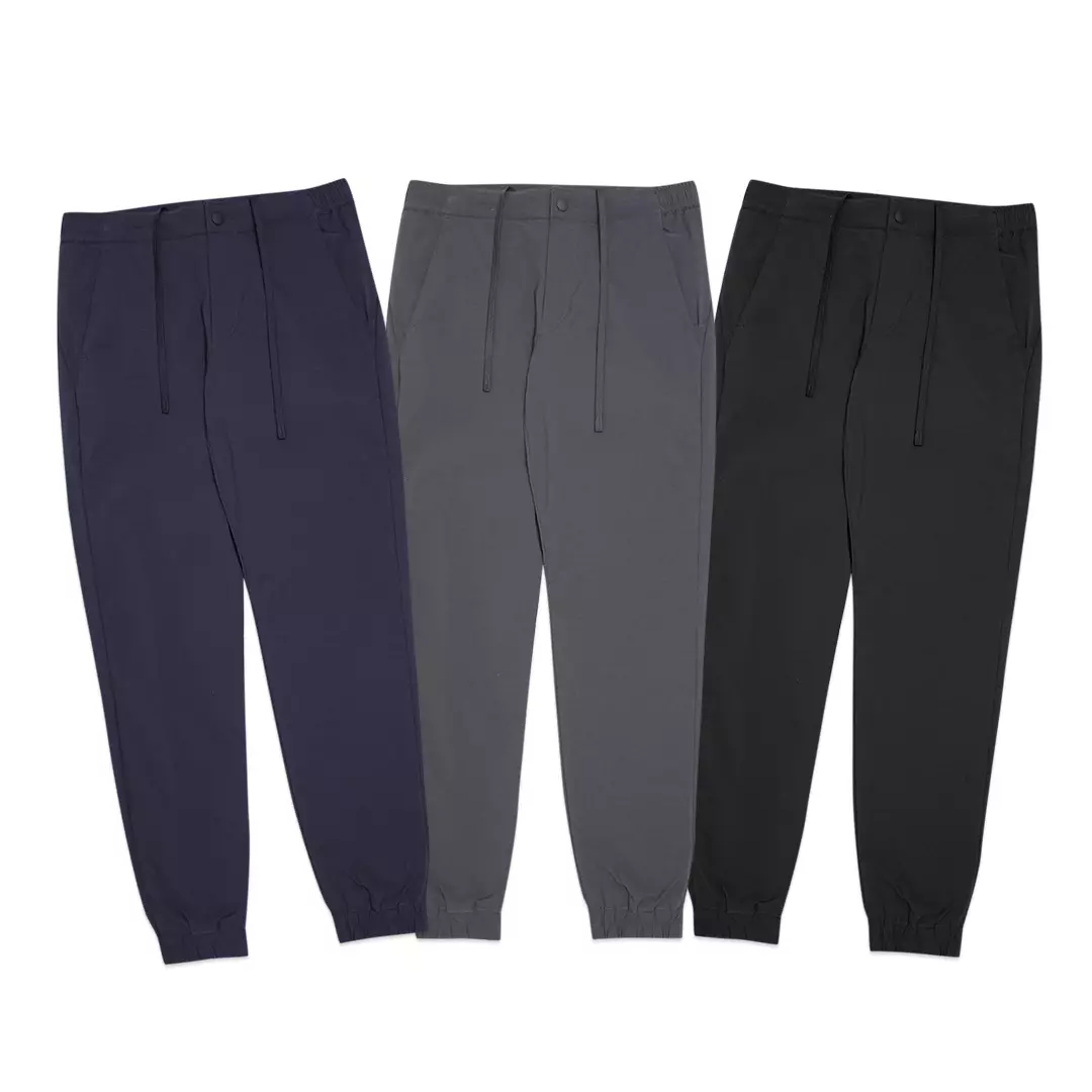 Heattech Warm-Lined Jogger Pants Grey