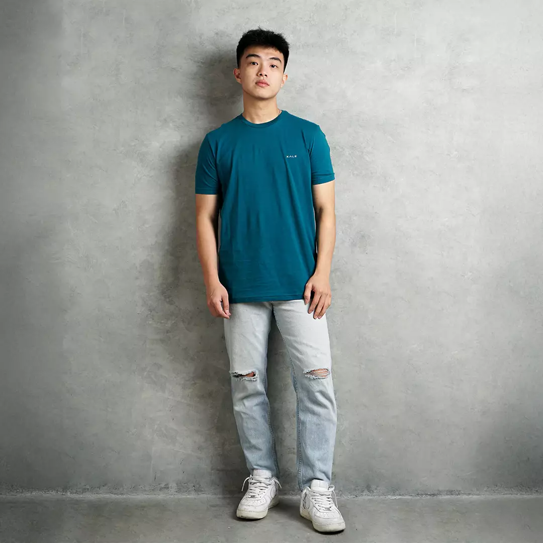 Kale Arion Dark Tosca / T-Shirt Pria Lengan Pendek / Unisex