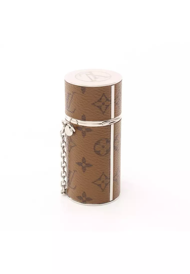 Louis Vuitton Monogram Reverse Lipstick Case Cosmetic Pouch Mp2407 Auth  30116A