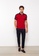 LC WAIKIKI red Polo Neck Short Sleeve Men's T-Shirt 91BDEAAACEC50CGS_4