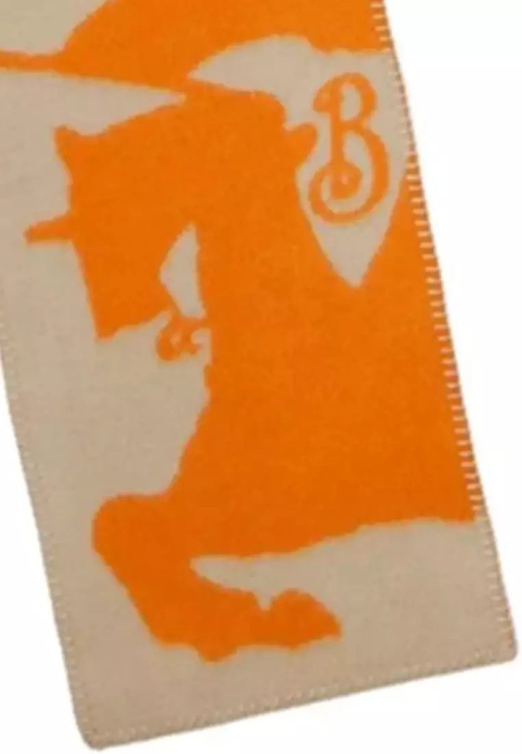 Men's Scarf in Pumpkin Color 80907711