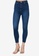 Trendyol blue Slimming Effect High Waist Skinny Jeans C838EAAB7CC31EGS_1
