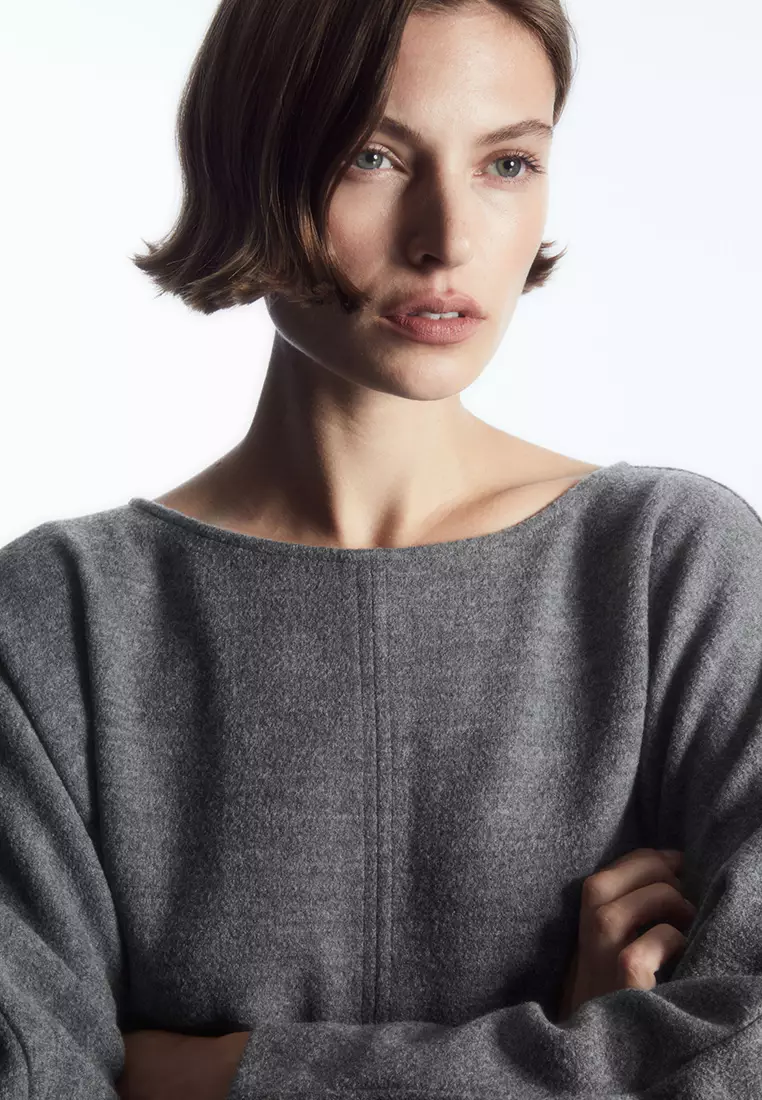 COS Boiled Wool Long Sleeved Maxi Dress 2024 Buy COS Online