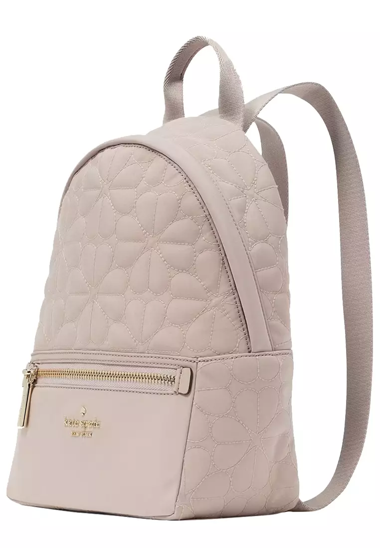 Buy Kate Spade Spade Flower Quilted Fabric Small Backpack Bag in