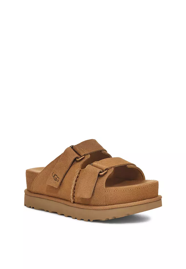 Buy UGG UGG Women s Goldenstar Hi Slide Chestnut 1155458 CHE