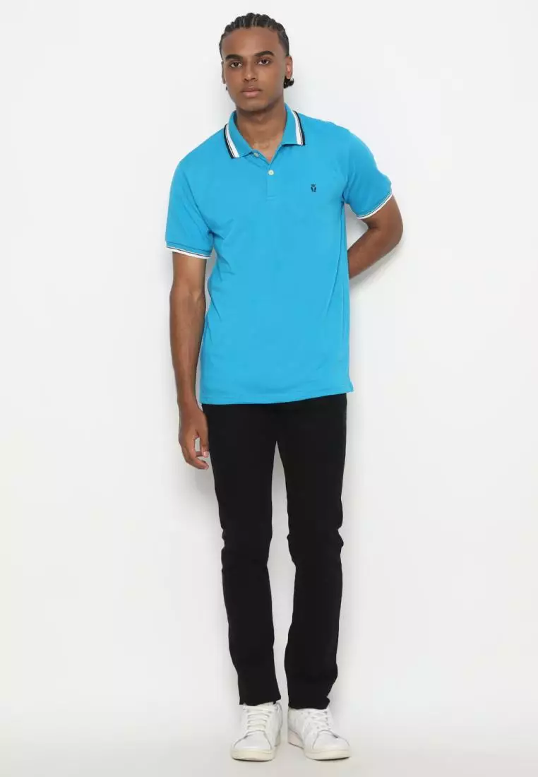 MATSUDA Kaos Polo Shirt Pria Kerah Aioi