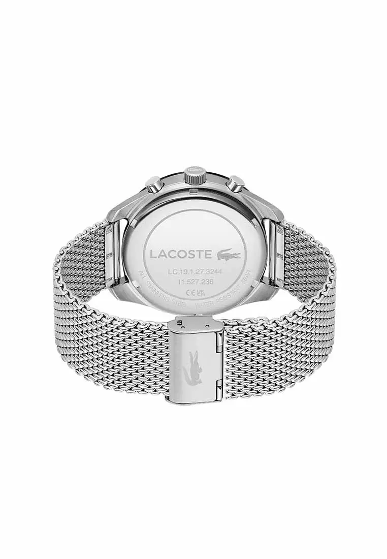 Buy Lacoste Boston Men's Watch Stainless Steel Strap - Blue Dial ...