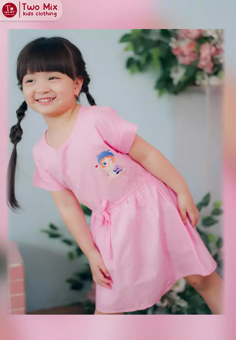 Two Mix - Dress Anak Perempuan 1-8 Tahun 4122B