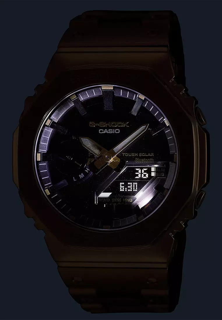 G-Shock GM-B2100GD-9A - Jam Tangan Analog Digital Pria - Gold - Stainless Steel