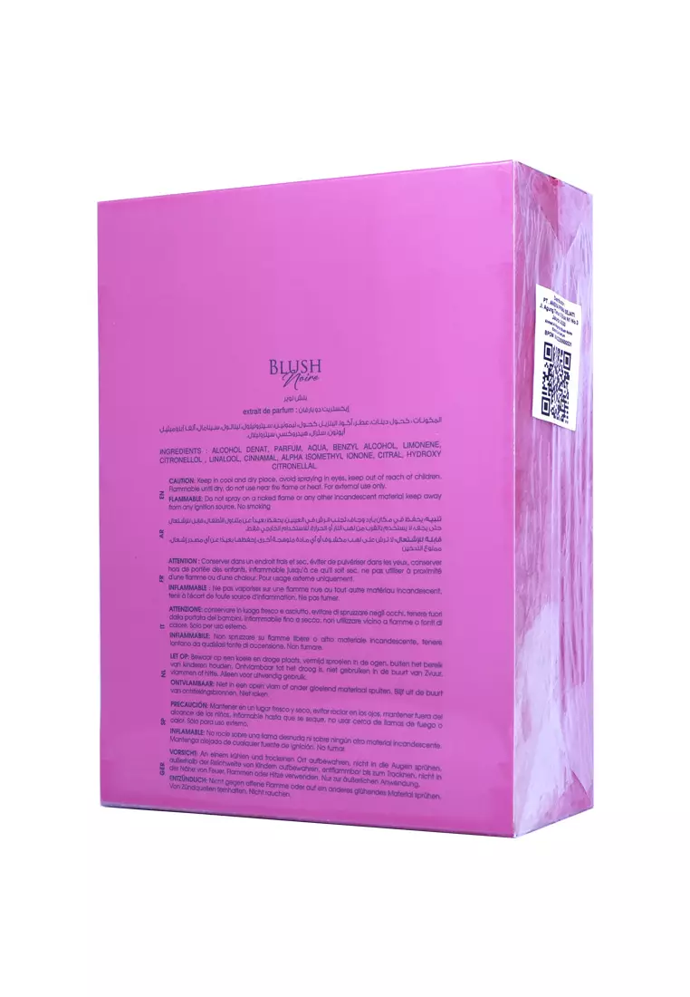 Ahmed Al Maghribi Blush Noire Unisex Extrait de Parfum 75 ML