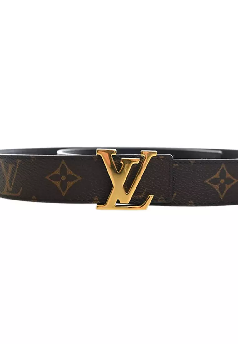 二手路易威登 Monogram Initials 雙面腰帶