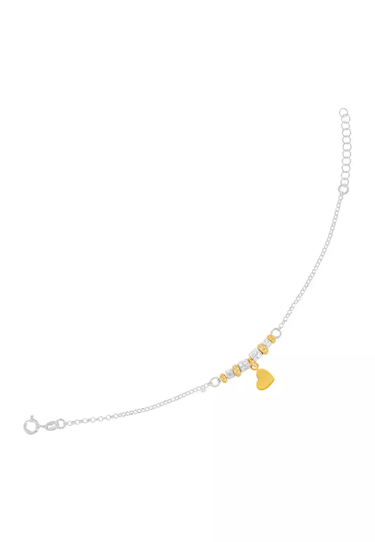 HABIB 925 Silver Bracelet CJ-7-BR15-Y