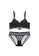 W.Excellence black Premium Black Lace Lingerie Set (Bra and Underwear) 7DDBDUS3E22098GS_1