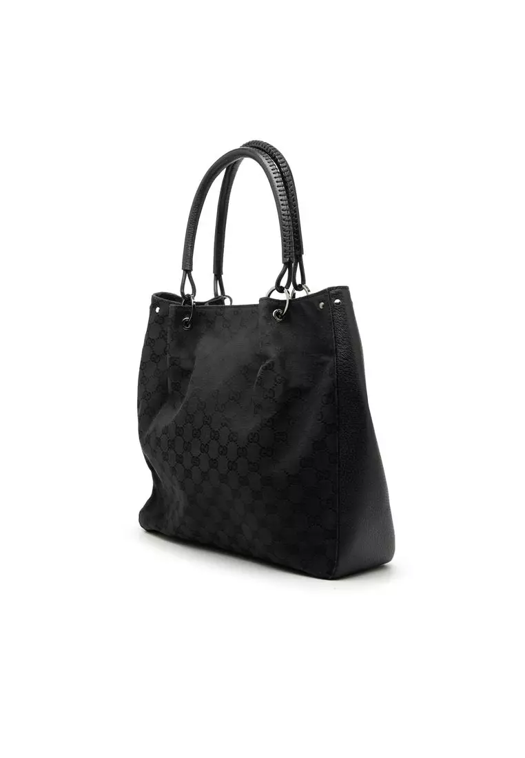 Pre-Loved Gucci Gg Canvas Tote