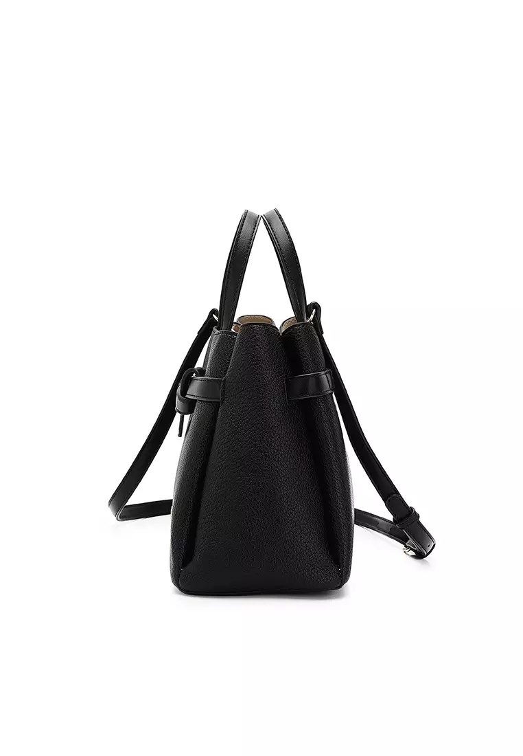 Women's Top Handle Bag / Sling Bag / Crossbody Bag / Shoulder Bag (Tas Tangan Wanita / Tas Selempang Wanita / Tas Bahu Wanita) - Hitam